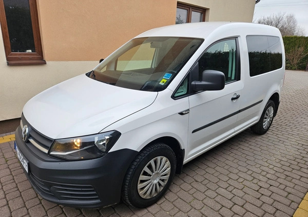 Volkswagen Caddy cena 48900 przebieg: 230000, rok produkcji 2017 z Sławno małe 497